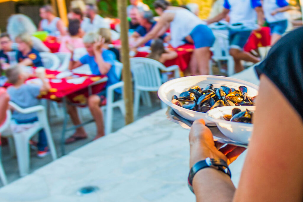 campsite restaurant cote-azur