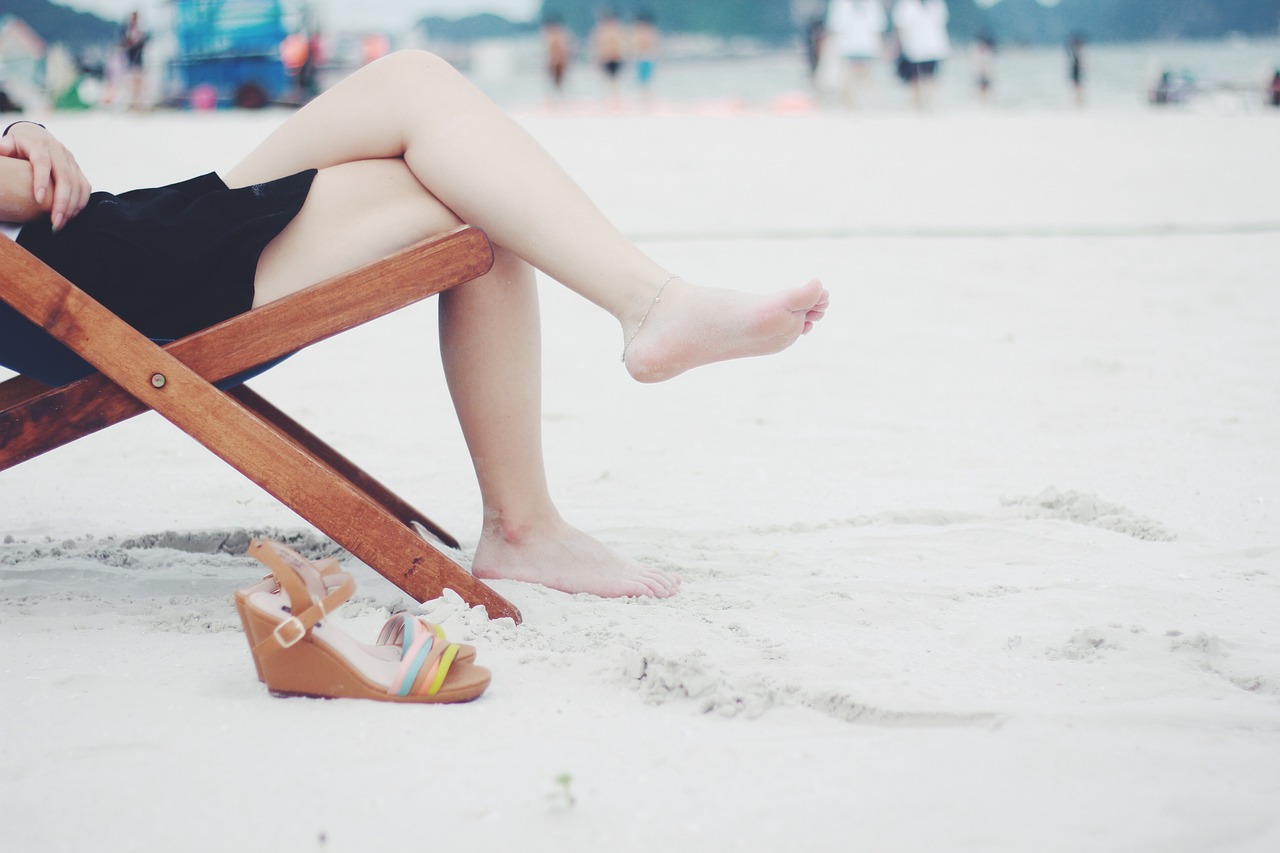La plage des Salins