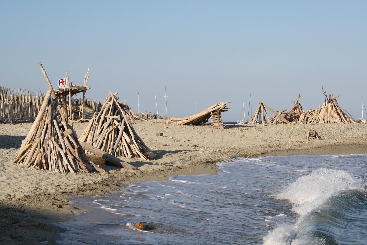 La plage de l’Escalet