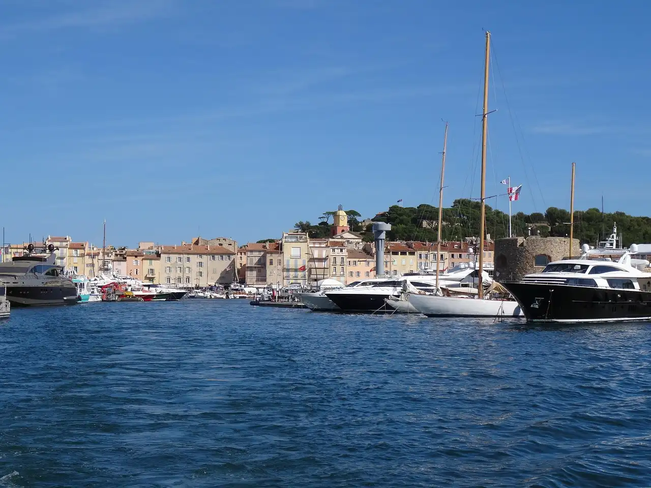 bateau à Saint-Tropez