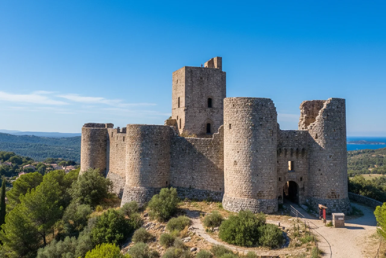panorama exceptionnel sur le golfe de Saint-Tropez